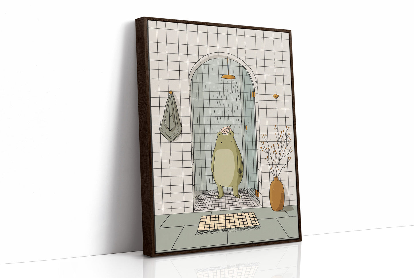 Steam Beneath The Arched Tile