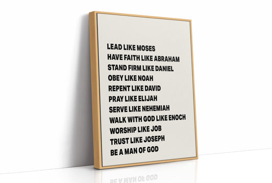 Be a Man of God