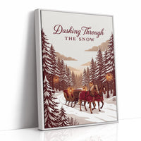 Dashing Through the Snow: Sleigh Left Unattended