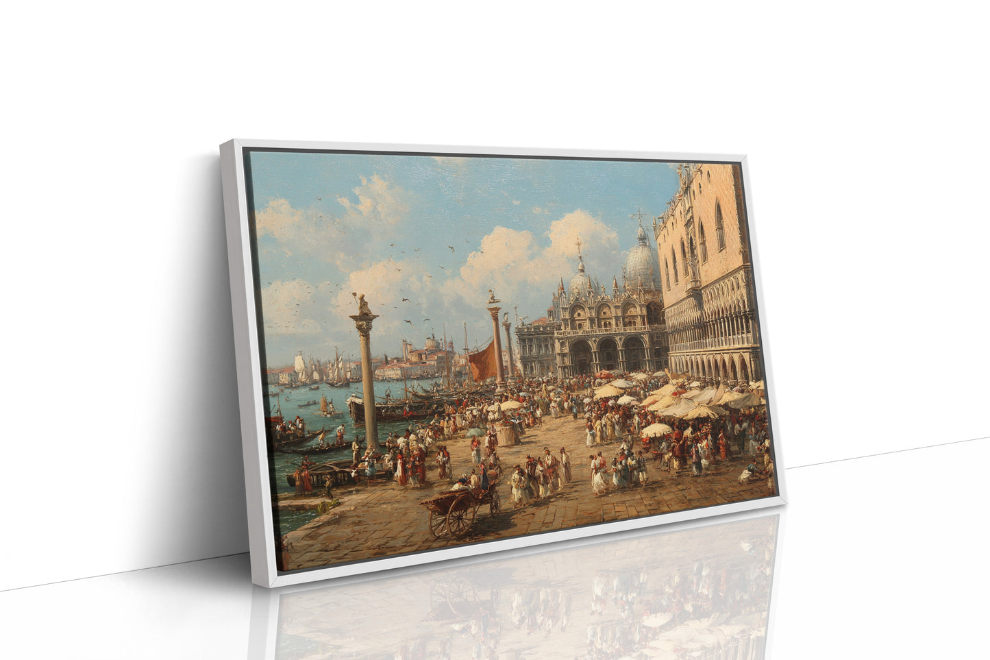 Venetian Market Dances With Time