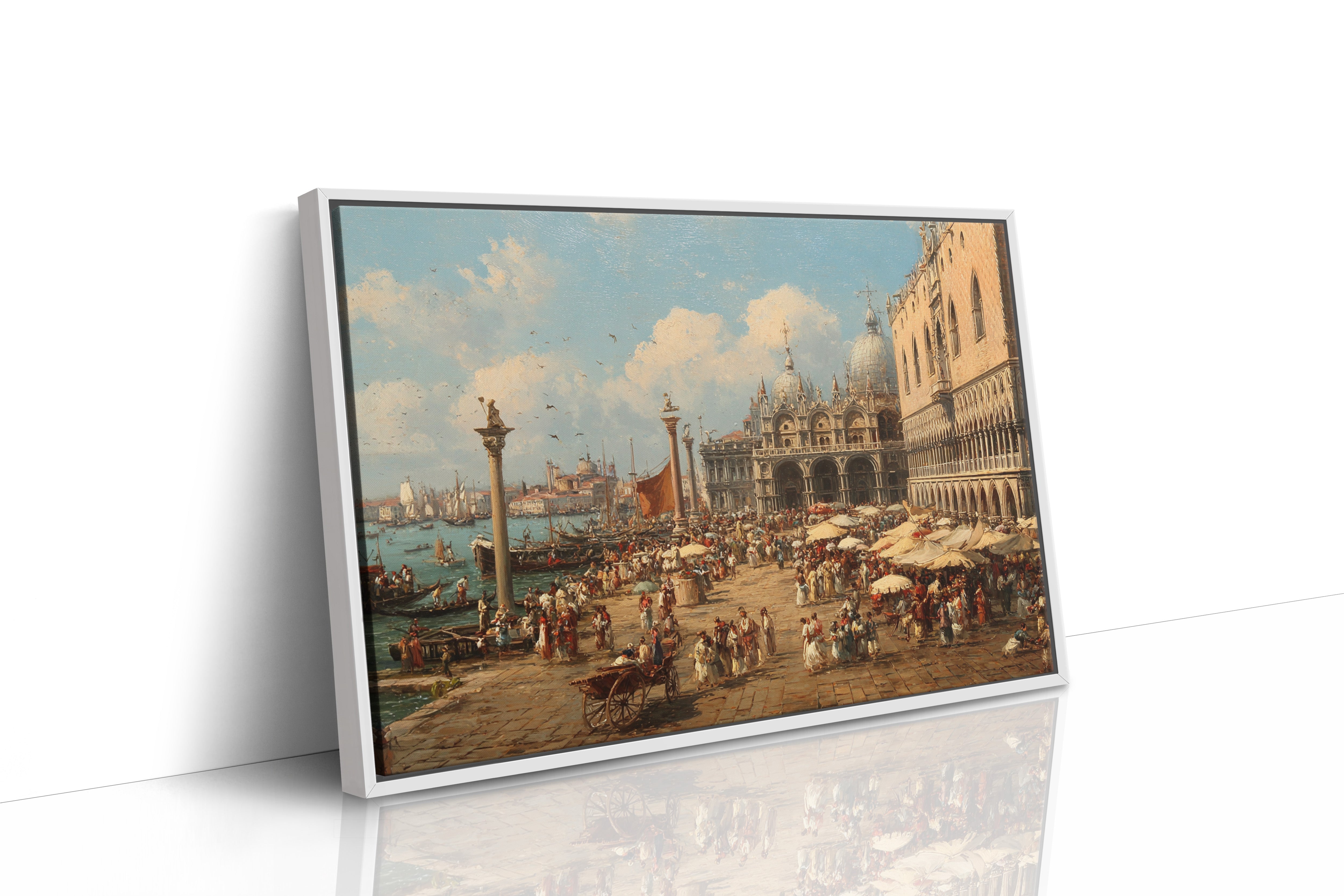 Venetian Market Dances With Time