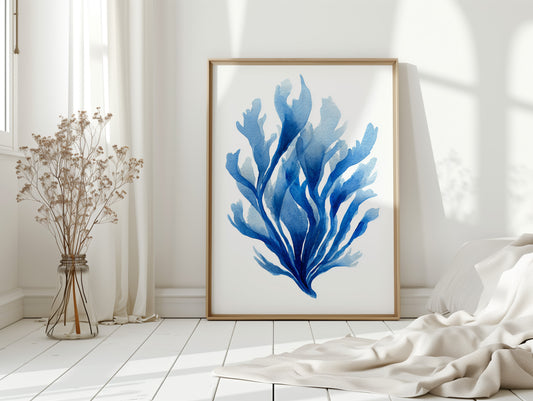 Tides of Blue Beneath Surface