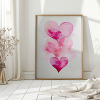 Hearts Unfold in Blush