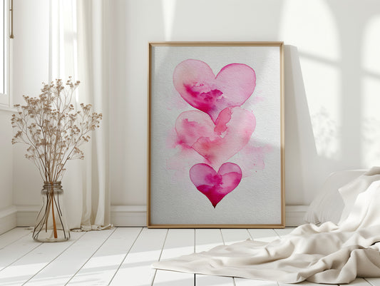 Hearts Unfold in Blush