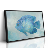 Azure Drift In Tranquil Waters