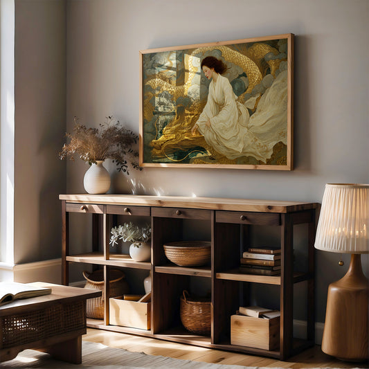 Dragon Tales In Morning Gold