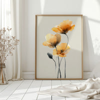 Golden Petals in Soft Light