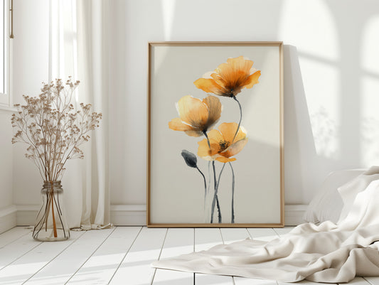 Golden Petals in Soft Light