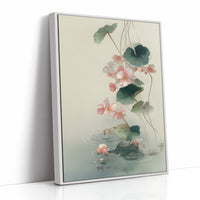 Lotus Petals Dance Above Water