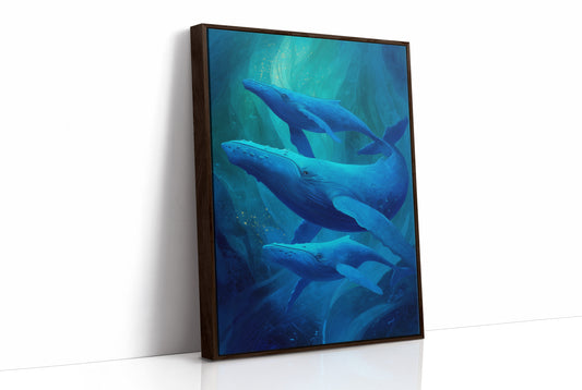 Gentle Giants Dance Through Cyan