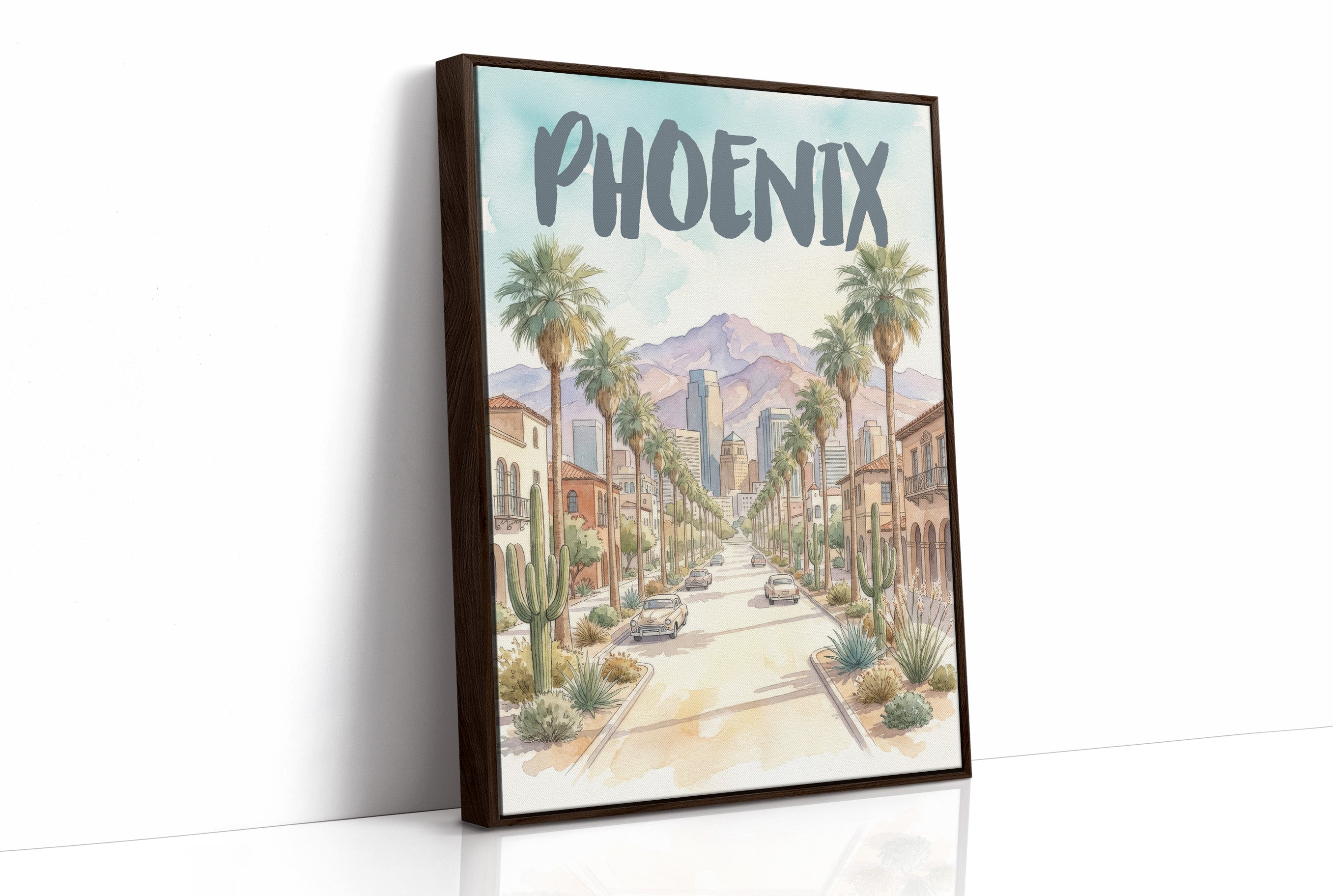 Phoenix in Watercolor