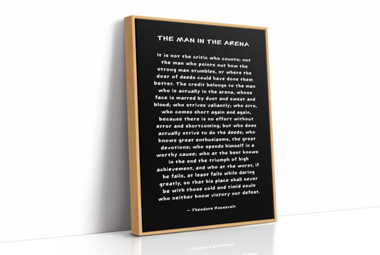 The Man in the Arena Quote