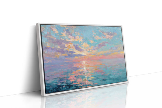 Ocean Light Paints The Morning Sky