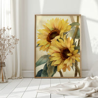 Sunlight Kisses the Golden Petals