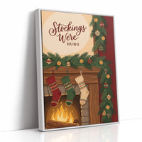Stockings Were Hung: Dangerously Close to the Fire