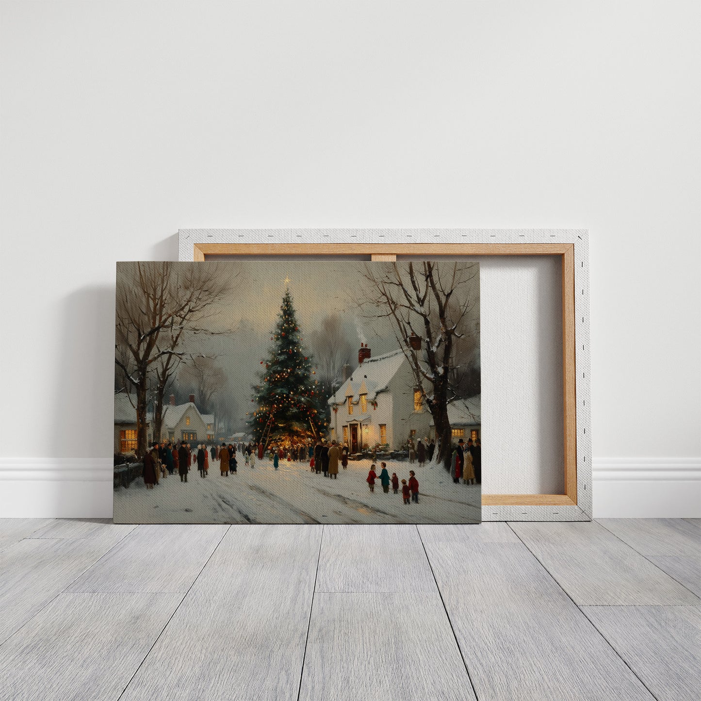 Village Square Glows With Winter Magic
