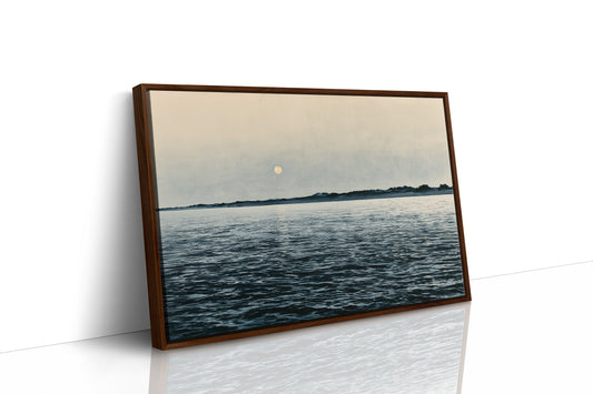 Moonrise Over Quiet Water