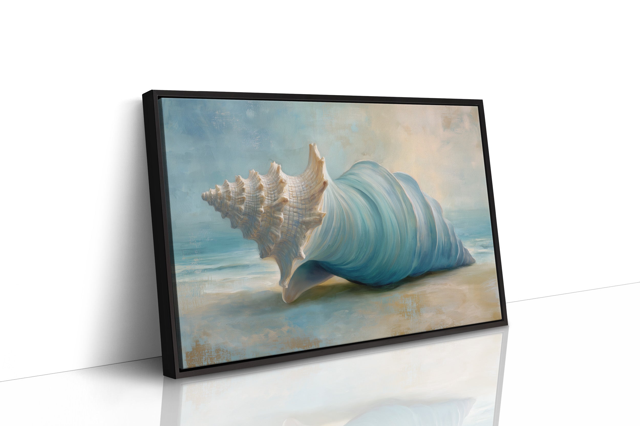 Ocean's Song In Azure Spiral