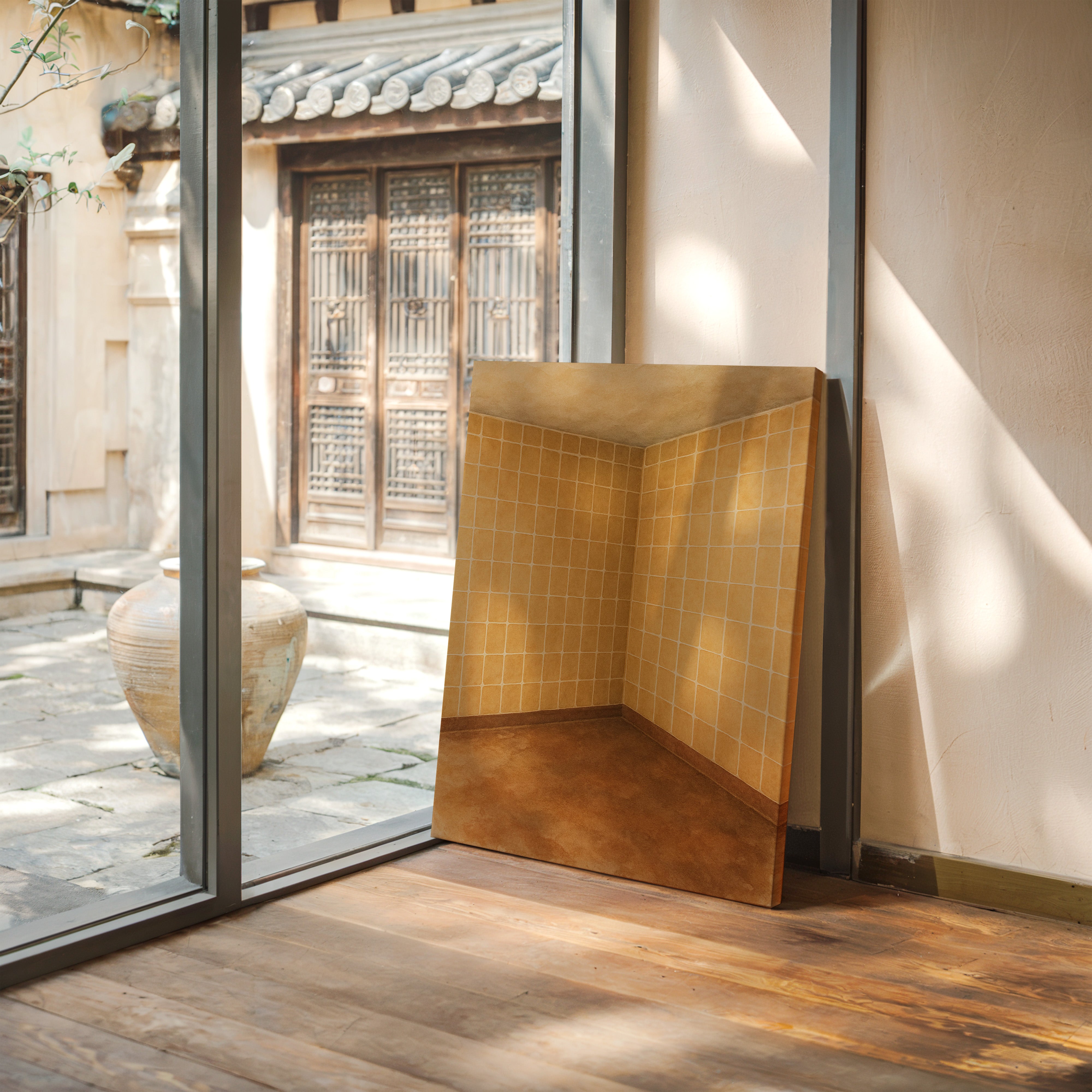 Morning Light Meets Golden Corners