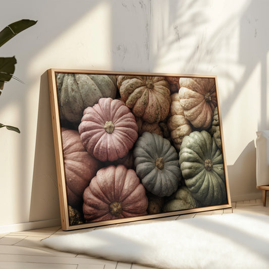 Autumn Gourds Paint October's Canvas