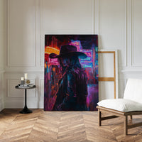 Cowgirl Noir in Neon Lights