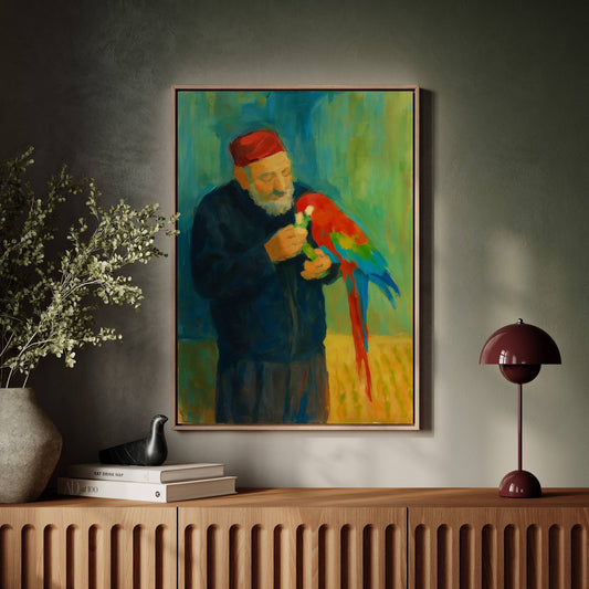 Gentle Moments With Scarlet Wings