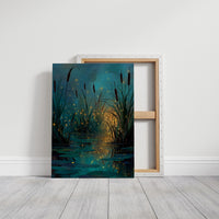 Cattails and Fireflies