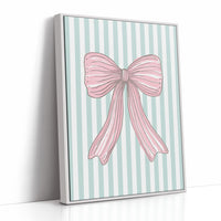 Sketched in Pink, Tied With Care
