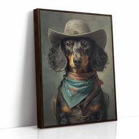 Frontier Guardian With Soulful Gaze