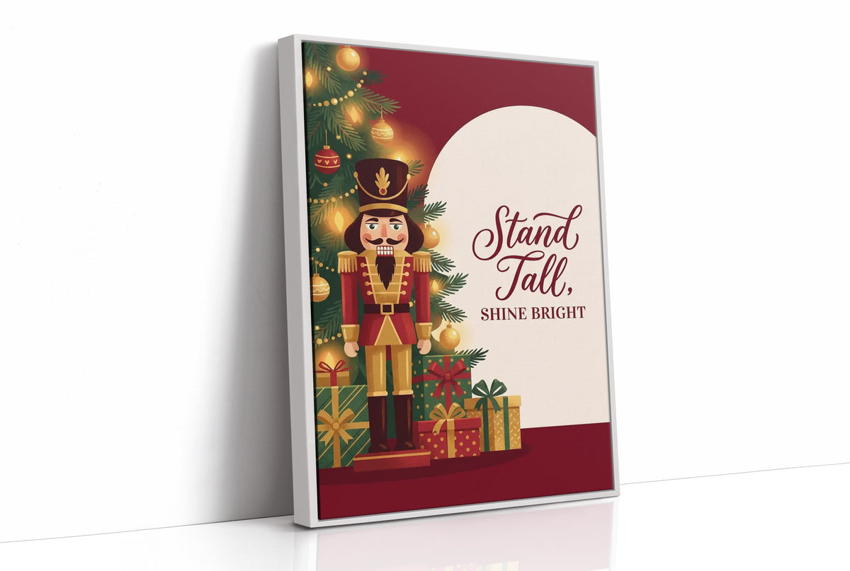 Stand Tall, Shine Bright: Nutcracker on Guard Duty