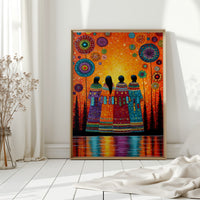 Together Beneath the Starlit Canvas