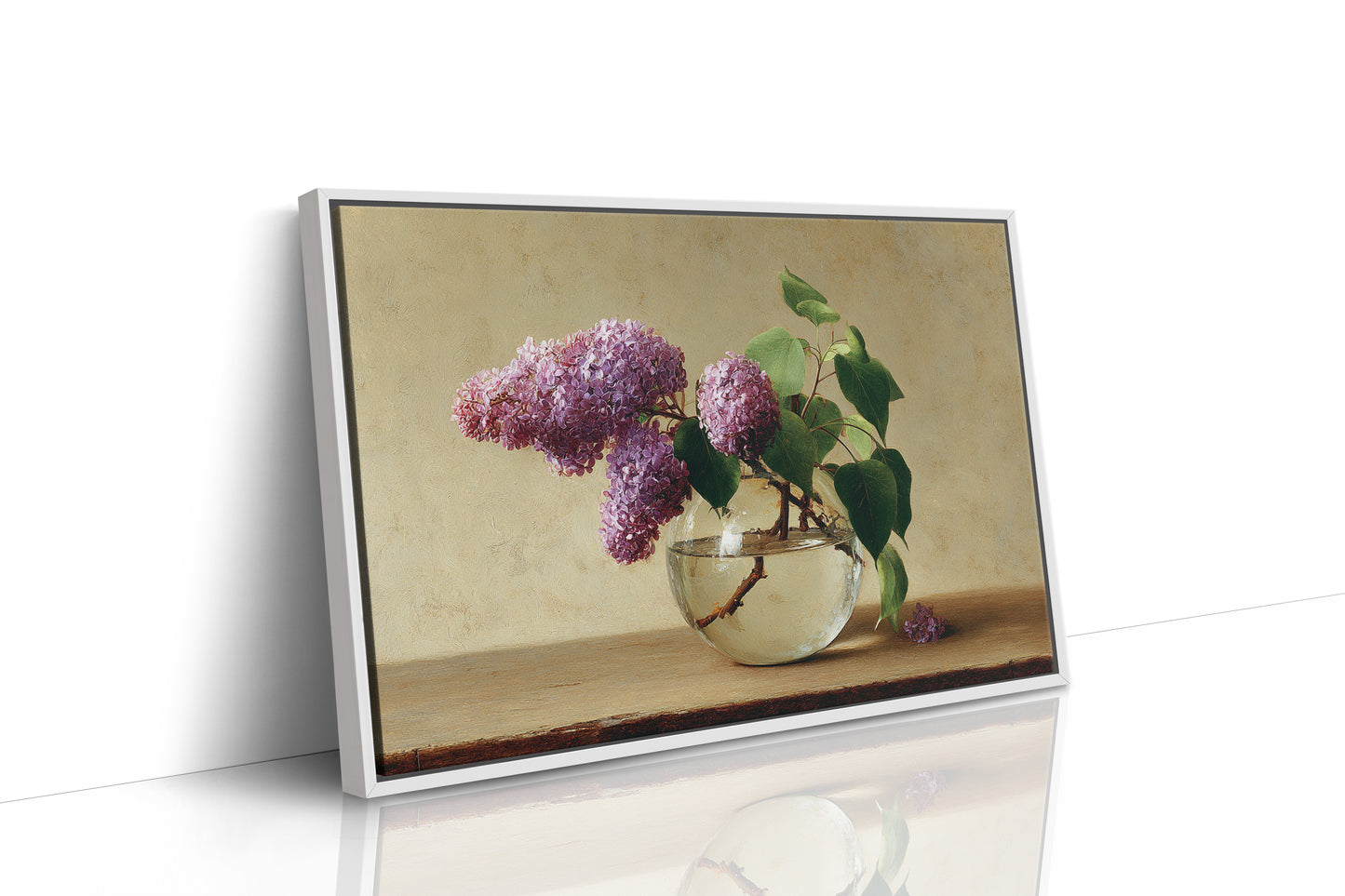 Lilacs Dance In Crystal Light