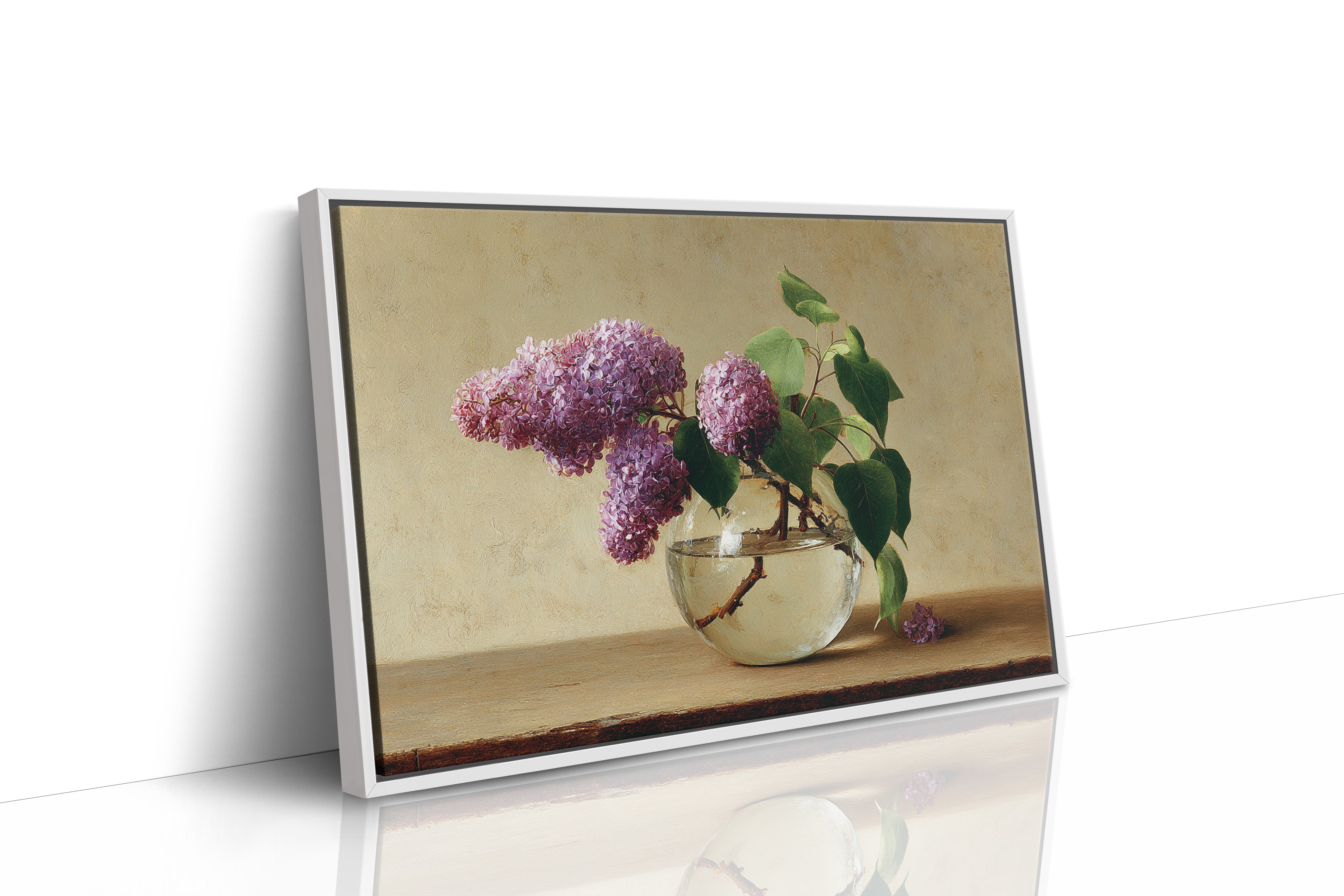 Lilacs Dance In Crystal Light
