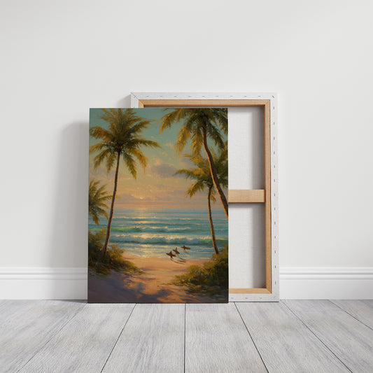 Paradise Whispers At Golden Hour