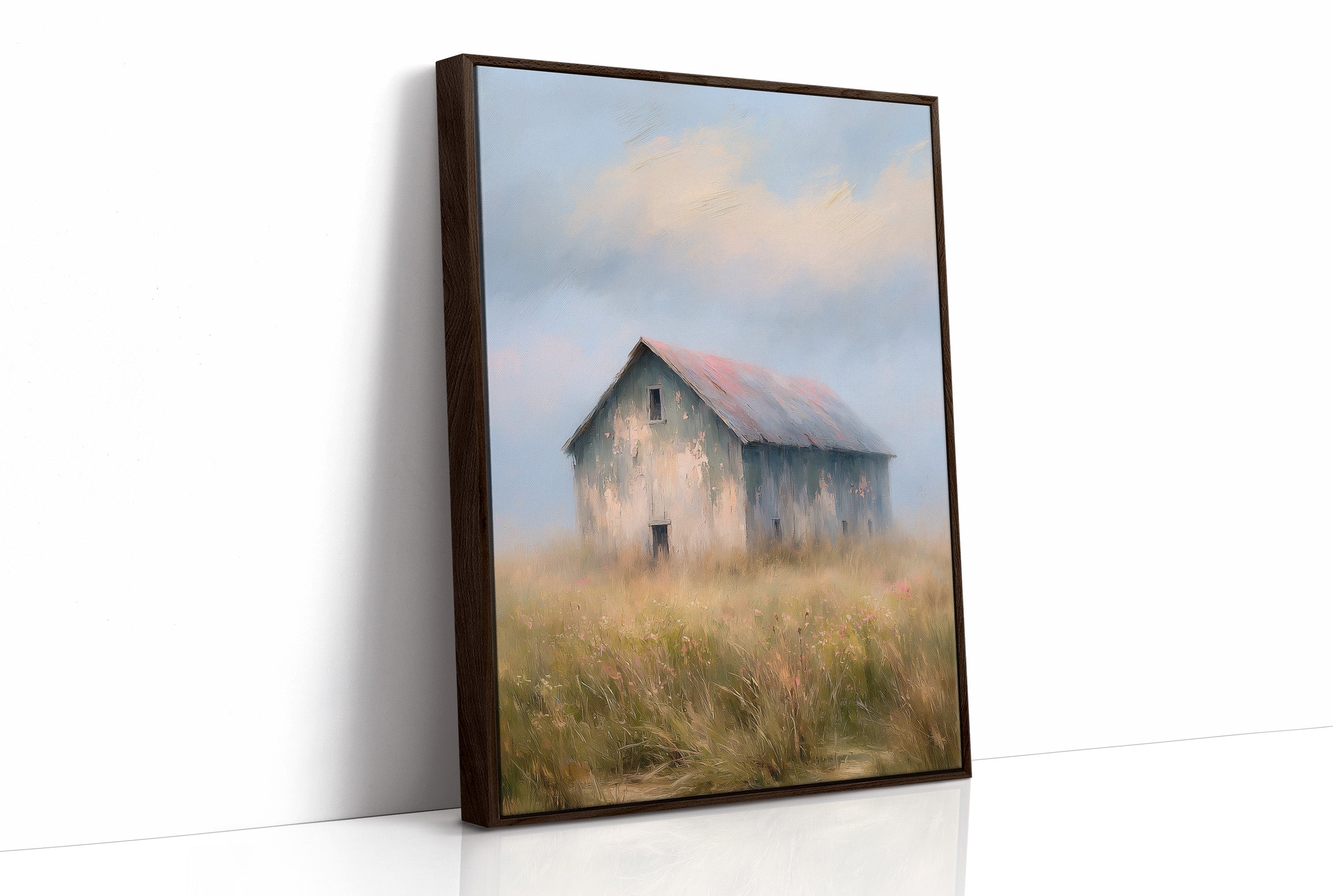 Where the Wildflowers Meet the Old Barn