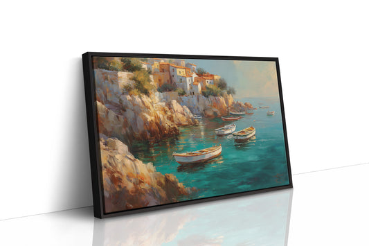 Cliffside Village Meets Azure Waters