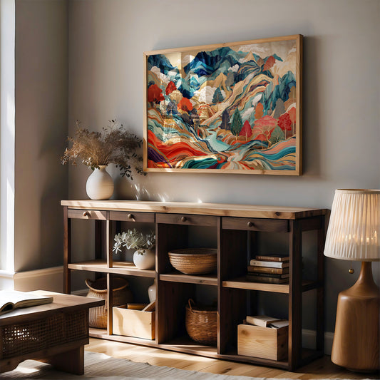 Mountain Rivers Paint Their Stories