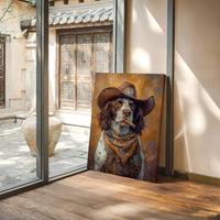 English Springer Spaniel Cowboy Sheriff