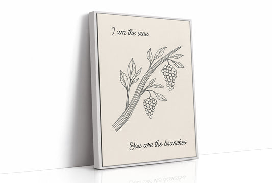 Vineyard Scripture In Simple Lines