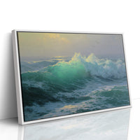 Ocean's Wild Dance At Dawn
