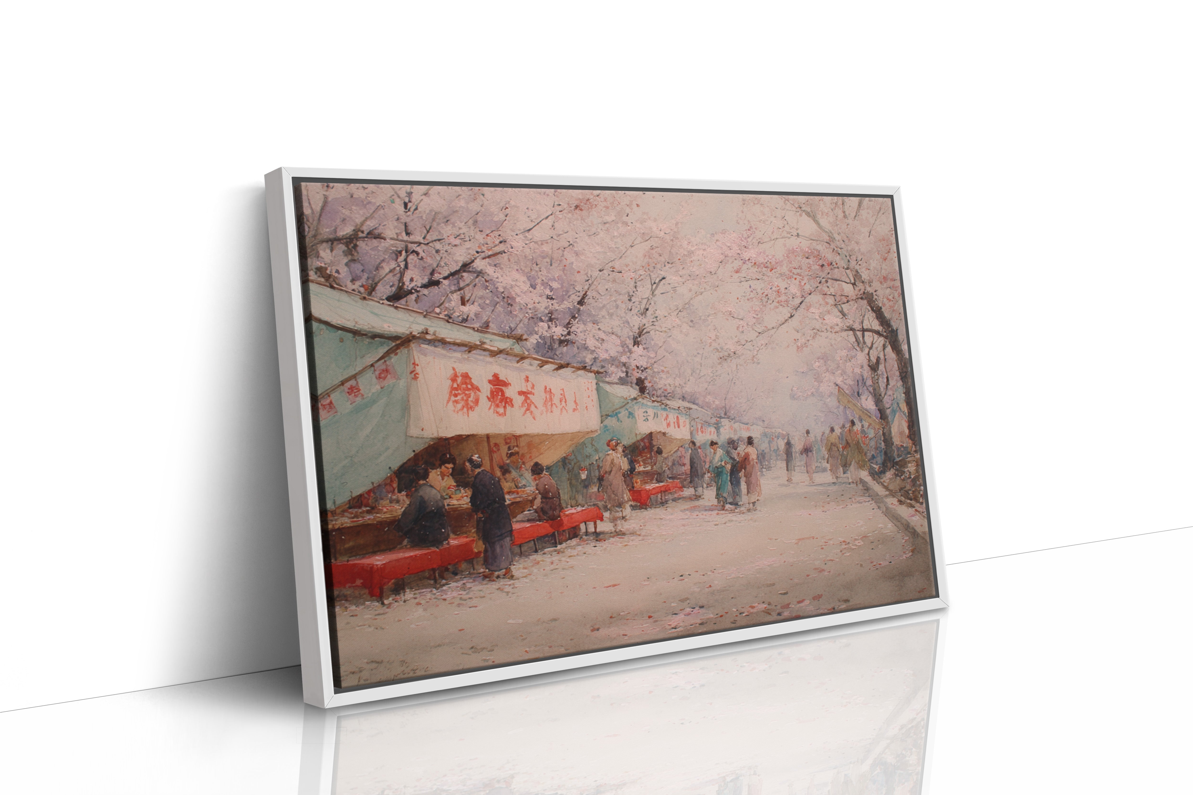 Cherry Blossoms Crown Market Day