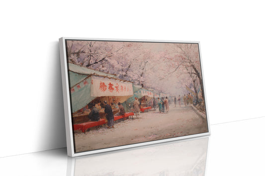 Cherry Blossoms Crown Market Day