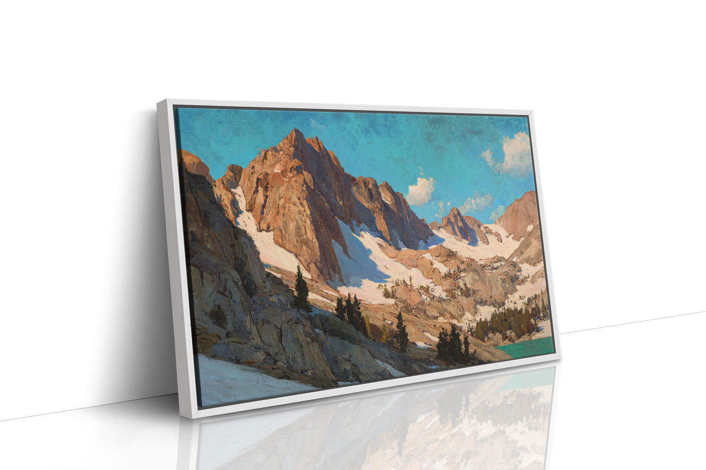 Alpine Peaks Touch Morning Light