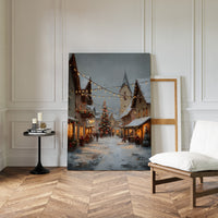 Twinkling Lights and Frosted Streets