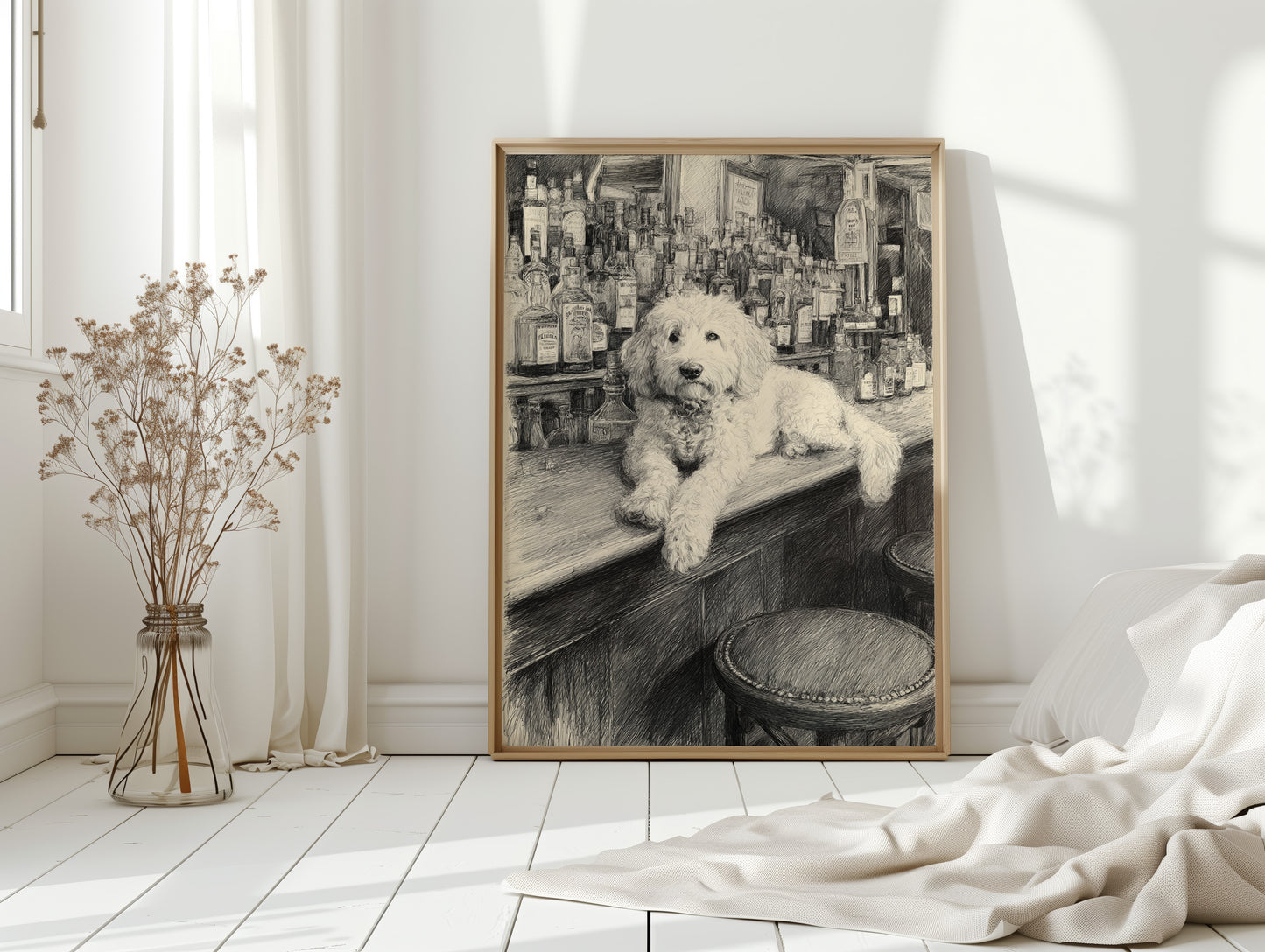 The Barkeeper's Loyal Companion