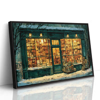 Winter Light at the Bookshop