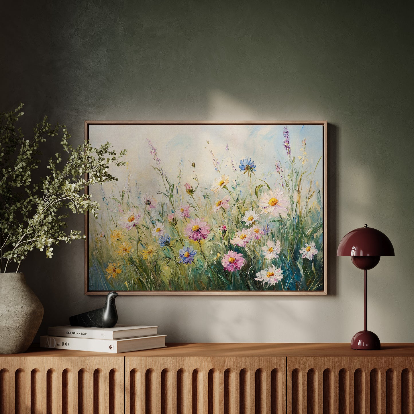 Summer Daisies Dance In Light
