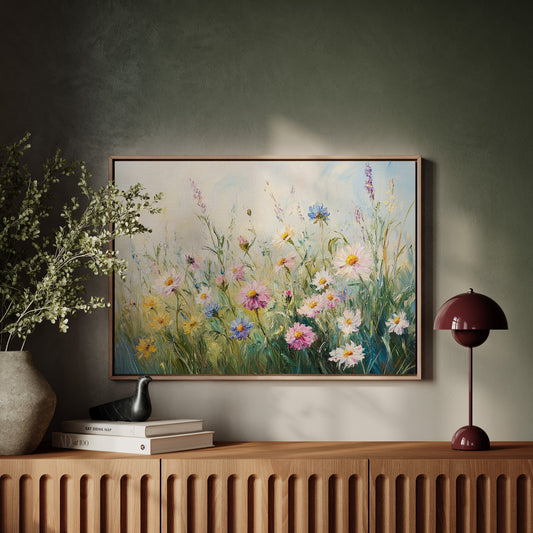 Summer Daisies Dance In Light