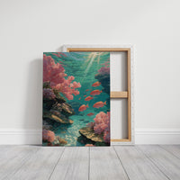 Reef of Sunlit Coral