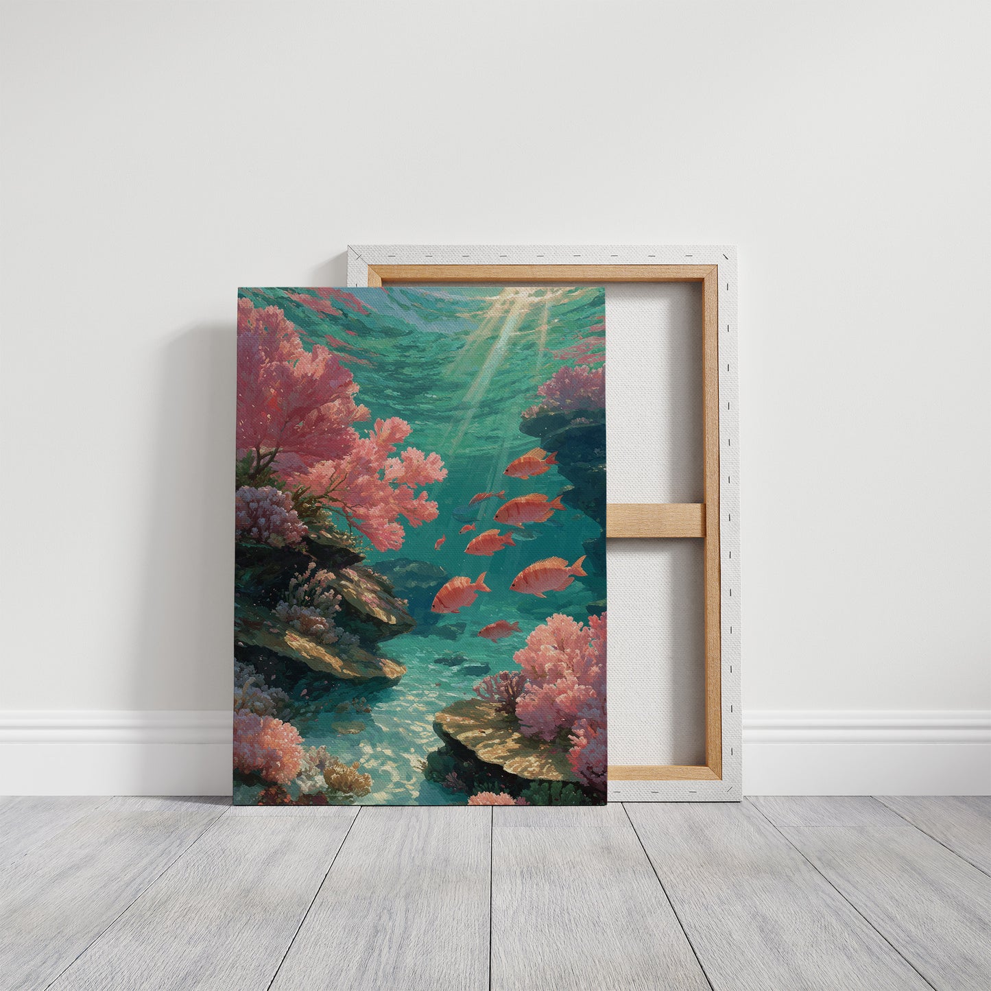 Reef of Sunlit Coral